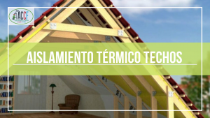Aislamiento térmico techos con celulosa