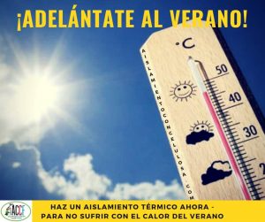 Aislamiento Térmico Oferta Verano