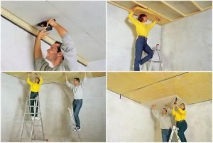 Instalacion de lana de roca